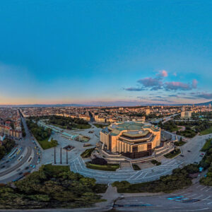 Sofia Sunset National Palace of Culture Bulgaria 4/4