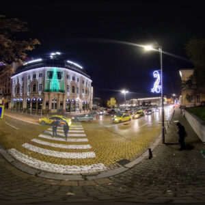 Sofia Center Night Christmas 360 Bulgaria 44/120